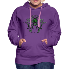 Afbeelding in Gallery-weergave laden, Modusa Serpenta Women’s Premium Hoodie - purple