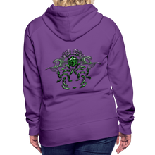Afbeelding in Gallery-weergave laden, Modusa Serpenta Women’s Premium Hoodie - purple