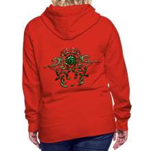 Afbeelding in Gallery-weergave laden, Modusa Serpenta Women’s Premium Hoodie - red