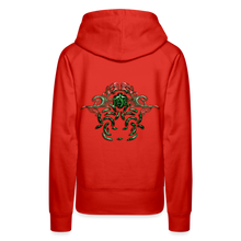 Afbeelding in Gallery-weergave laden, Modusa Serpenta Women’s Premium Hoodie - red