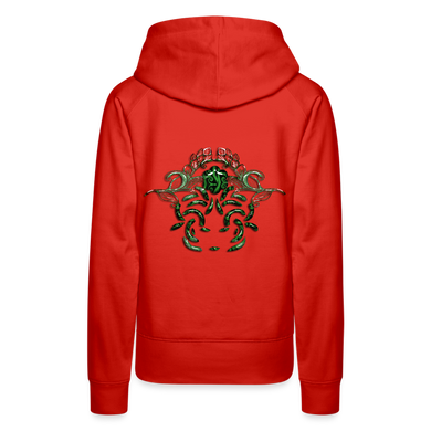 Modusa Serpenta Women’s Premium Hoodie - red
