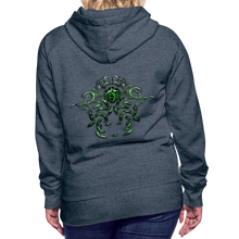 Afbeelding in Gallery-weergave laden, Modusa Serpenta Women’s Premium Hoodie - heather denim