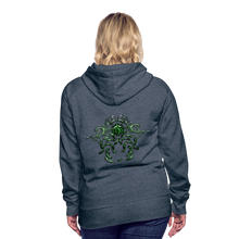 Afbeelding in Gallery-weergave laden, Modusa Serpenta Women’s Premium Hoodie - heather denim