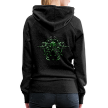 Afbeelding in Gallery-weergave laden, Modusa Serpenta Women’s Premium Hoodie - charcoal grey