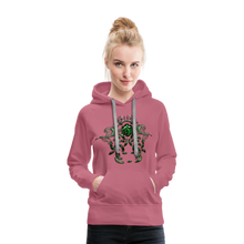 Afbeelding in Gallery-weergave laden, Modusa Serpenta Women’s Premium Hoodie - mauve