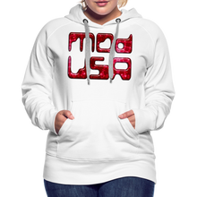 Indlæs billede til gallerivisning Modusa Mars 1 Women’s Premium Hoodie - white