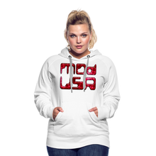 Indlæs billede til gallerivisning Modusa Mars 1 Women’s Premium Hoodie - white