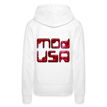 Indlæs billede til gallerivisning Modusa Mars 1 Women’s Premium Hoodie - white