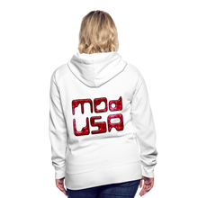 Indlæs billede til gallerivisning Modusa Mars 1 Women’s Premium Hoodie - white