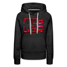 Indlæs billede til gallerivisning Modusa Mars 1 Women’s Premium Hoodie - black