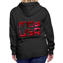 Indlæs billede til gallerivisning Modusa Mars 1 Women’s Premium Hoodie - black