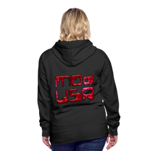 Indlæs billede til gallerivisning Modusa Mars 1 Women’s Premium Hoodie - black