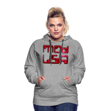 Indlæs billede til gallerivisning Modusa Mars 1 Women’s Premium Hoodie - heather grey