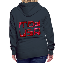 Indlæs billede til gallerivisning Modusa Mars 1 Women’s Premium Hoodie - navy