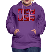 Indlæs billede til gallerivisning Modusa Mars 1 Women’s Premium Hoodie - purple