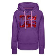 Indlæs billede til gallerivisning Modusa Mars 1 Women’s Premium Hoodie - purple