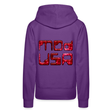 Indlæs billede til gallerivisning Modusa Mars 1 Women’s Premium Hoodie - purple