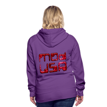 Indlæs billede til gallerivisning Modusa Mars 1 Women’s Premium Hoodie - purple