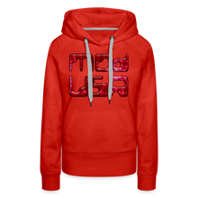Indlæs billede til gallerivisning Modusa Mars 1 Women’s Premium Hoodie - red