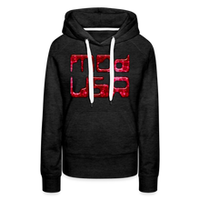 Indlæs billede til gallerivisning Modusa Mars 1 Women’s Premium Hoodie - charcoal grey