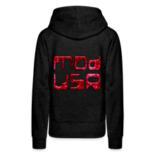 Indlæs billede til gallerivisning Modusa Mars 1 Women’s Premium Hoodie - charcoal grey