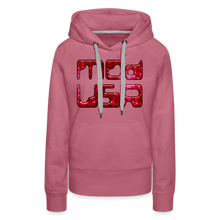 Indlæs billede til gallerivisning Modusa Mars 1 Women’s Premium Hoodie - mauve