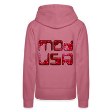 Indlæs billede til gallerivisning Modusa Mars 1 Women’s Premium Hoodie - mauve