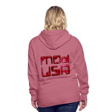 Indlæs billede til gallerivisning Modusa Mars 1 Women’s Premium Hoodie - mauve
