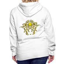 Indlæs billede til gallerivisning Modusa Raw Gold 1 Women’s Premium Hoodie - white