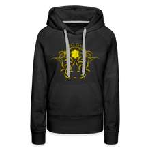 Indlæs billede til gallerivisning Modusa Raw Gold 1 Women’s Premium Hoodie - black
