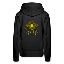 Indlæs billede til gallerivisning Modusa Raw Gold 1 Women’s Premium Hoodie - black