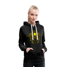 Indlæs billede til gallerivisning Modusa Raw Gold 1 Women’s Premium Hoodie - charcoal grey