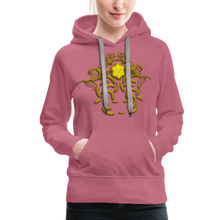 Indlæs billede til gallerivisning Modusa Raw Gold 1 Women’s Premium Hoodie - mauve