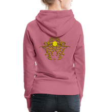 Indlæs billede til gallerivisning Modusa Raw Gold 1 Women’s Premium Hoodie - mauve
