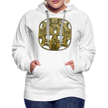 Afbeelding in Gallery-weergave laden, Mask 1 Women’s Premium Hoodie - white
