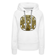Afbeelding in Gallery-weergave laden, Mask 1 Women’s Premium Hoodie - white