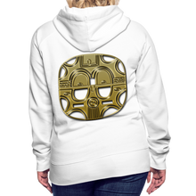 Afbeelding in Gallery-weergave laden, Mask 1 Women’s Premium Hoodie - white