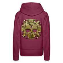 Afbeelding in Gallery-weergave laden, Mask 1 Women’s Premium Hoodie - burgundy
