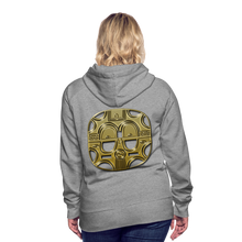 Afbeelding in Gallery-weergave laden, Mask 1 Women’s Premium Hoodie - heather grey