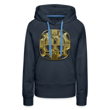 Afbeelding in Gallery-weergave laden, Mask 1 Women’s Premium Hoodie - navy