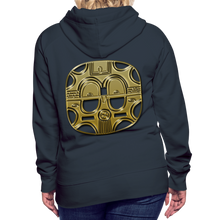 Afbeelding in Gallery-weergave laden, Mask 1 Women’s Premium Hoodie - navy