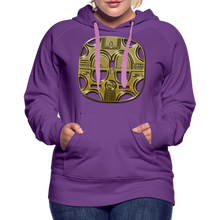 Afbeelding in Gallery-weergave laden, Mask 1 Women’s Premium Hoodie - purple