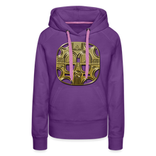 Afbeelding in Gallery-weergave laden, Mask 1 Women’s Premium Hoodie - purple