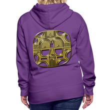 Afbeelding in Gallery-weergave laden, Mask 1 Women’s Premium Hoodie - purple