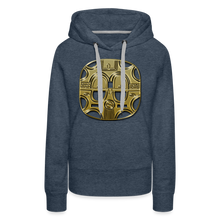 Afbeelding in Gallery-weergave laden, Mask 1 Women’s Premium Hoodie - heather denim
