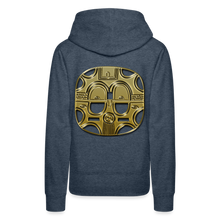 Afbeelding in Gallery-weergave laden, Mask 1 Women’s Premium Hoodie - heather denim