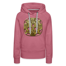 Afbeelding in Gallery-weergave laden, Mask 1 Women’s Premium Hoodie - mauve