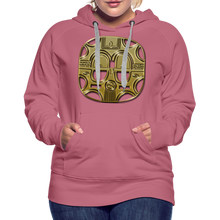 Afbeelding in Gallery-weergave laden, Mask 1 Women’s Premium Hoodie - mauve