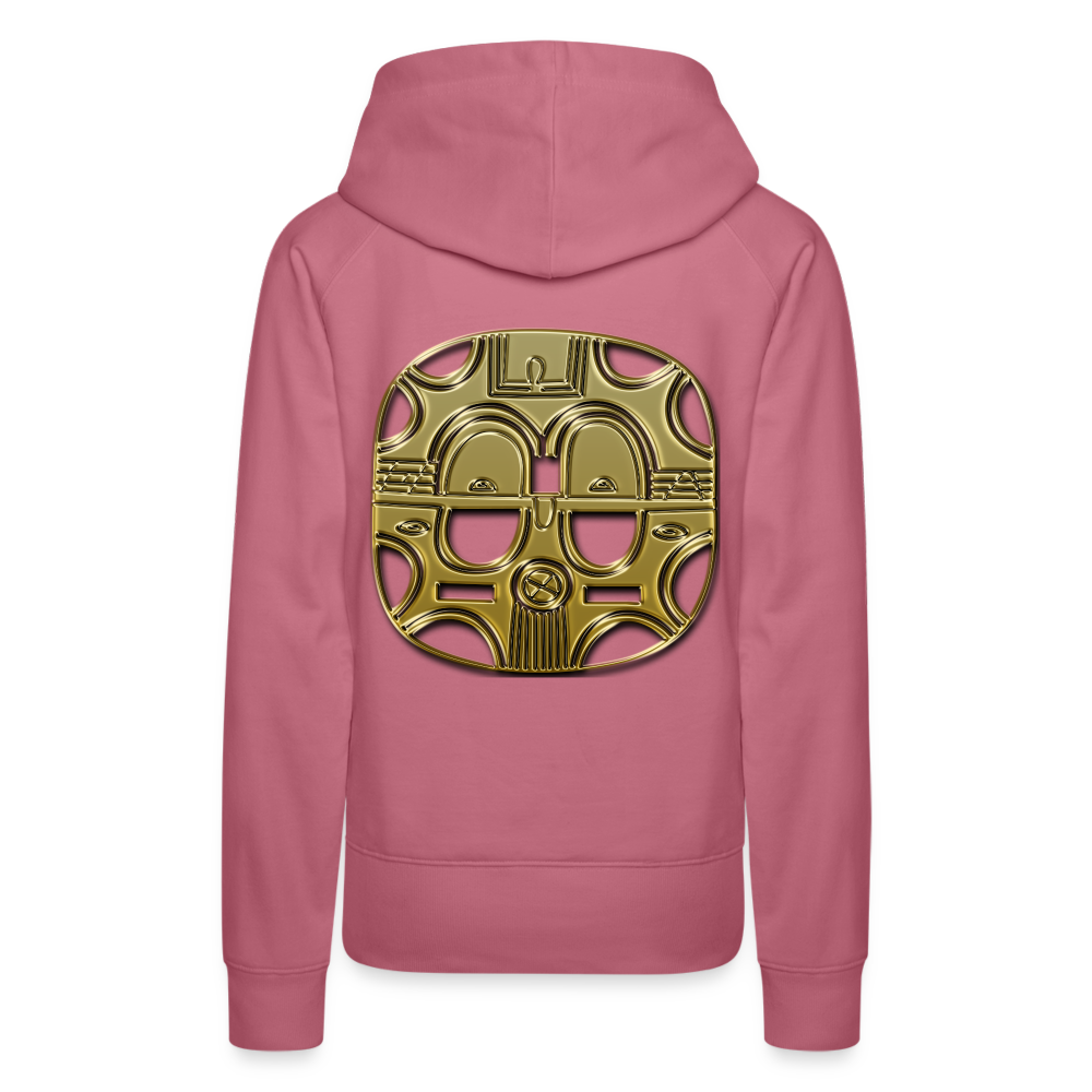 Mask 1 Women’s Premium Hoodie - mauve