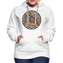 Indlæs billede til gallerivisning Stone Wheel 1 Women’s Premium Hoodie - white